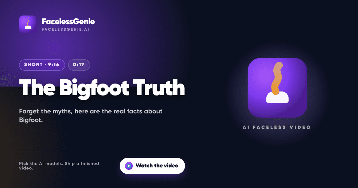 The Bigfoot Truth