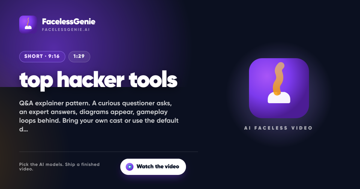 top hacker tools