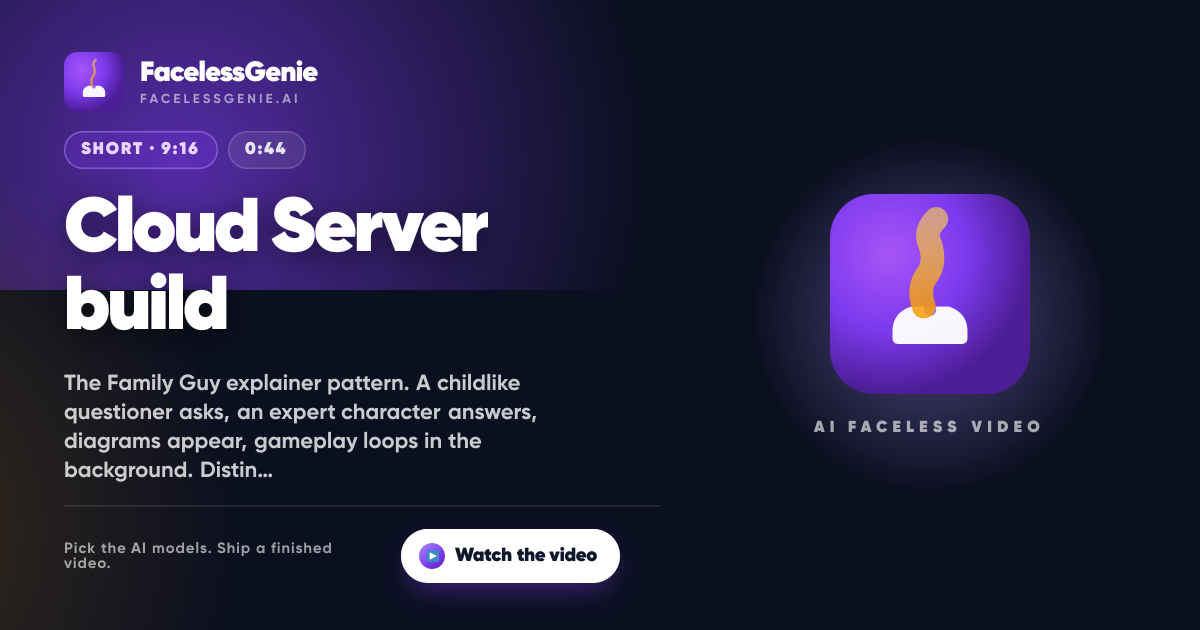 Cloud Server build